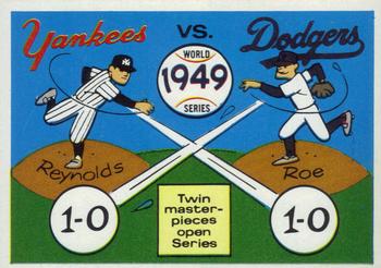 1970 Fleer World Series 046      1949 Yankees/Dodgers#{(Allie Reynolds#{and Preacher Roe
